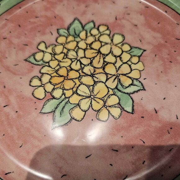 Watercolors by Sango Blueberry Sky 3000 2 Salad Plates 7 7/8"  by Sue Zipkin - Picture 3 of 7